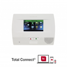 Panel de Alarma Inalambrico Autocontenido con Pantalla Touch L5210, integrable a casa inteligente usando servicio de Total Connect