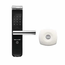 Kit de Hub con Cerradura con manija YMF40: Código, Biometria y apertura SMARTPHONE en cualquier parte el Mundo