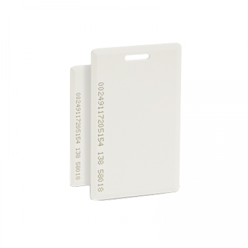 Tarjeta de Proximidad Estándar PROX Card (gruesa). Fabricada con el PVC mas resistente de la Industria