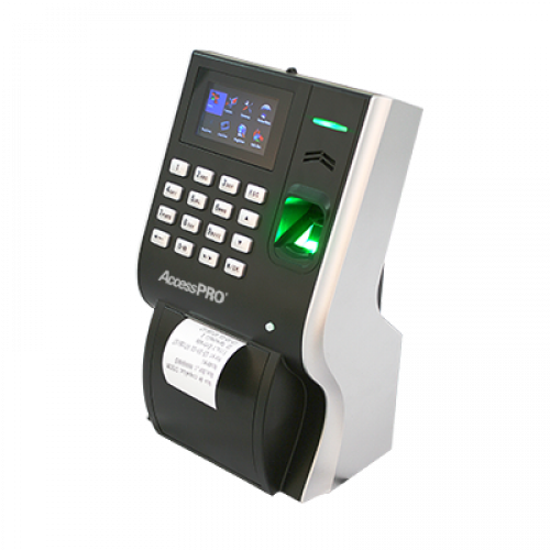 Lector Biométrico Multimedia para Tiempo y Asistencia, Impresora Integrada y Soporte para 3000 Usuarios.