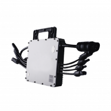 Microinversor 1500 W para Interconexión a Red Eléctrica 220V,  IP67, Con Cable Troncal Incluido, Para 4 Modulos de Hasta 470 W