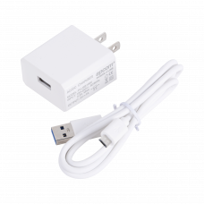 Cargador USB profesional de 1 Puerto, de 5 Vcc, 1 Amper Para Smartphones y Tablets; Voltaje de entrada de 100-240 Vca