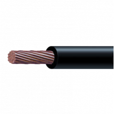 Cable 8 awg  color negro,Conductor de cobre suave cableado. Aislamiento de PVC, autoextinguible.