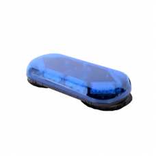 Mini Barra de luces con 24 LED, Color Azul y Montaje de Succión e Imán