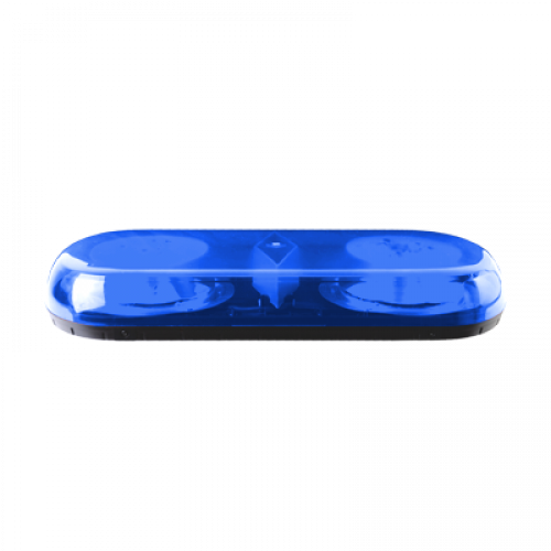 Mini Barra de Luces Serie X606, con 18 LED, Color Azul, Montaje Permanente