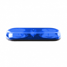 Mini Barra de Luces Serie X606S, con 18 LED, Color Azul, Montaje Succión e Imán
