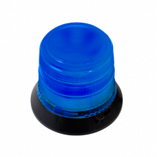 Burbuja Brillante de 6 LEDs, Color Azul con Montaje Magnético