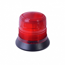 Burbuja brillante de 6 LEDs, color rojo, montaje magnético