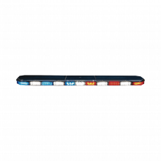 Torreta 47 Serie 21 con 300 LEDs, frente: Rojo/Blanco, Azul/Blanco, trasero: Rojo/Ámbar, Azul/Ámbar