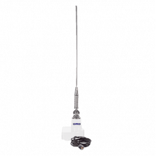 Antena Móvil VHF, Ajustable en Campo, Rango de Frecuencia 148 - 174 MHz.