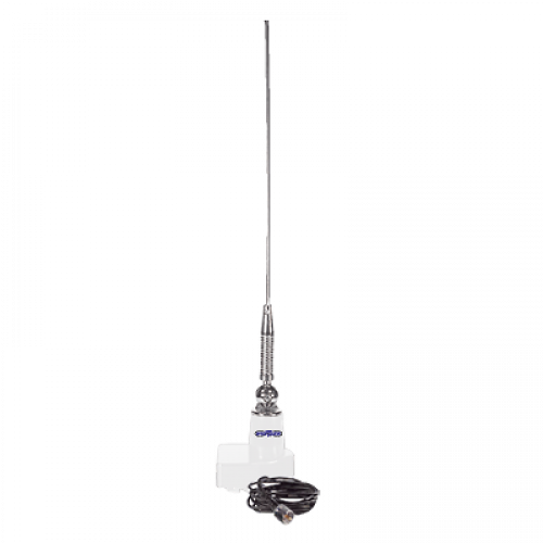 Antena Móvil VHF, Ajustable en Campo, Rango de Frecuencia 148 - 174 MHz.