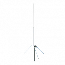 Antena Base VHF, Omnidireccional, Rango de Frecuencia 148-174 MHz.