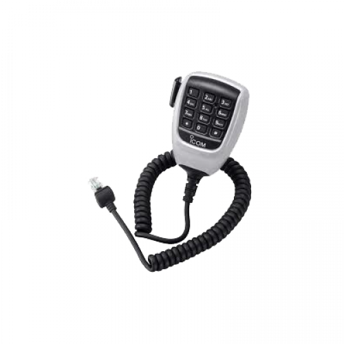Micrófono de uso rudo con teclado DTMF para radios móviles ICOM