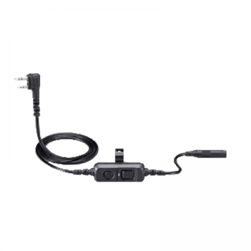 Cable adaptador para radios IP100H con switch de PTT, para accesorios de audio HS-94, HS95