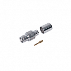 Conector TNC Hembra para cable BELDEN 9913, 7810A, 8214; ANDREW CNT-400; SYSCOM RG8/U-SYS, RFLASH-1113.