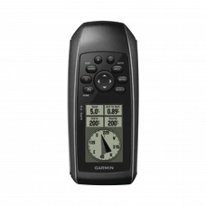 GPS portátil GPSMAP 73 con pantalla de cristal liquido, escala de 4 niveles de gris, hasta mil puntos de almacenamiento interno, sumergible y flotante.