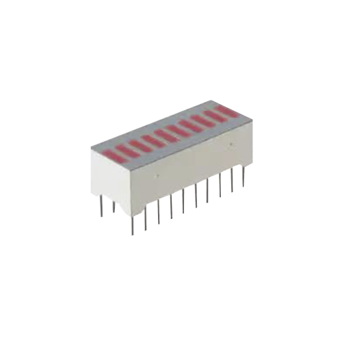 Barra Gráfica de 10 segmentos LED Rojos tipo LTA-1000