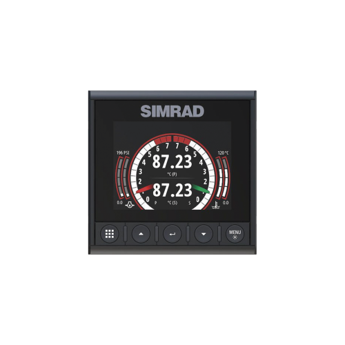 Simrad IS42J pantalla a color de 4.1 pulgadas que ofrece una visión clara del estado y rendimiento de motores