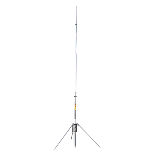 Antena Base VHF, de Aluminio / Fibra de Vidrio , Rango de Frecuencia 136-148 MHz.