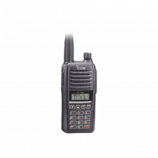 Radio Portátil Aéreo con Bluetooth incluido, rango de frecuencia 118-136.99166MHz, 6W PEP, 200 canales alfanuméricos, pantalla de 8 caracteres, incluye: batería, cargador, antena y clip