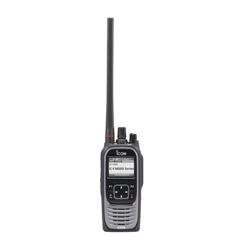 Radio digital NXDN con pantalla a color en la banda de VHF, rango de frecuencia 136-174MHz, de 1024 canales, sumergible IP68, encriptación DES, GPS, bluethooth. no incluye cargador ni antena.