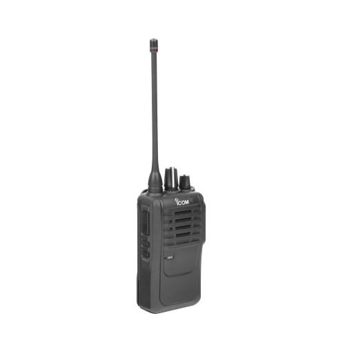 Radio portátil analógico UHF en rango de frecuencia de 400-470 MHz, 5 W de potencia de RF, 16 canales. Incluye: batería, cargador, antena, tapa de accesorios y clip.
