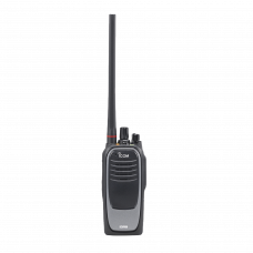 Radio digital NXDN sin pantalla en la banda de UHF, rango de frecuencia 380-470MHz, sumergible IP68, con encriptación DES, GPS,  bluethooth, grabador de voz, 32 canales. no incluye cargador ni antena.