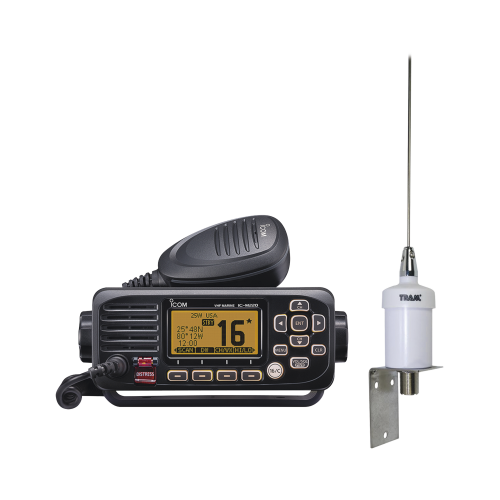 Kit de radio ICOM IC-M220 + Antena marina 1600HC