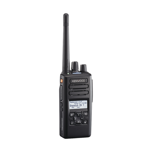 400-520 MHz, 260 Canales, NXDN-DMR-Análogo, GPS, Bluetooth, IP67, 2 Pines, Incluye Batería-Antena-Cargador-Clip.