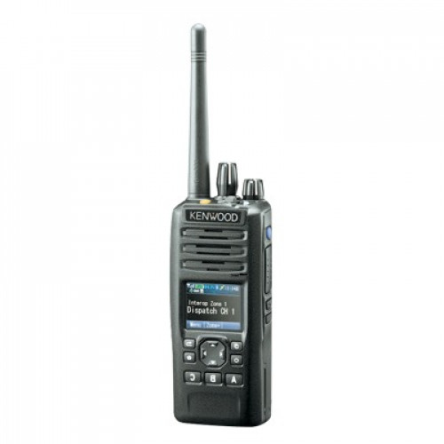 136-174 MHz, 6 W, Display a color, Bluetooth, GPS, MicroSD, 1024 Canales, Incluye Batería, Antena, cargador y clip.