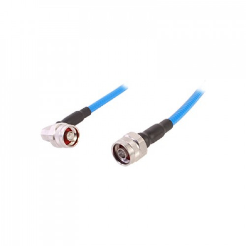 Cable flex SSP-250-LLPL (1/4 diam.) de 1m, bajo PIM (?-155 dBc), conectores N Macho a N Macho en A/R, 0-6 GHz.