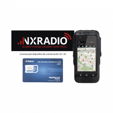 KIT TE580PLUS + Licencia NXRADIO + SIM Telcel 1GB