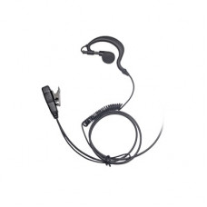 Micrófono de Solapa con Audífono Ajustable al oído. Para Motorola HT750/1250/1550/PRO5150/5550/7150