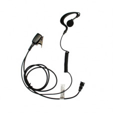 Micrófono de solapa con auriculares de gancho en forma de G para VERTEX VX160/231/180/210/400