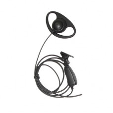 Micrófono de solapa con gancho auricular en forma de D para serie 80/90/140/180/NX200/410