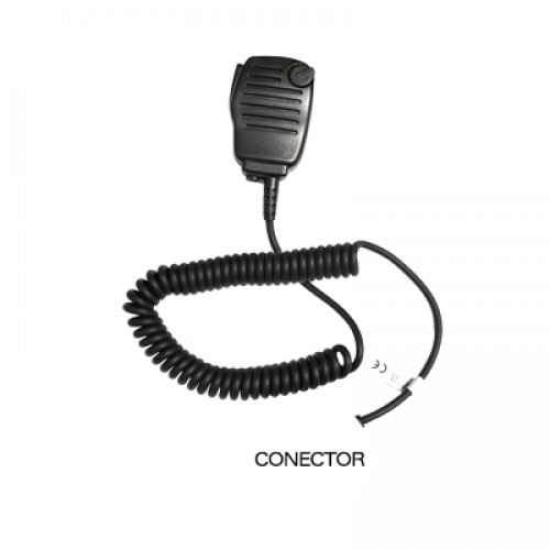 Micrófono /Bocina con control remoto de volumen pequeño y ligero para radios Kenwood series 80/90/2102/2202L/2212L