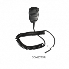 Micrófono bocina con control remoto de volumen para radios Motorola series GP300/SP50/P1225/PRO3150/MAG ONE/EP450/EP350 y HYT SERIE TC500/518/600/610