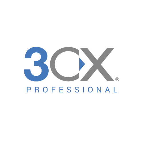 Licencia anual de 3CX Professional para 8 llamadas simultáneas y extensiones ilimitadas