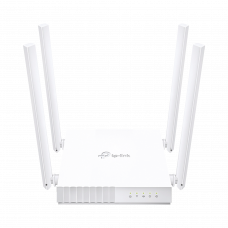 Router Inalámbrico doble banda AC, 2.4 GHz y 5 GHz Hasta 733 Mbps, 4 antenas externas omnidireccional, 4 Puertos LAN 10/100 Mbps, 1 Puerto WAN 10/100 Mbps