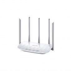 Router Inalámbrico doble banda AC, 2.4 GHz y 5 GHz Hasta 1350 Mbps, 5 antenas externas omnidireccional, 4 Puertos LAN 10/100 Mbps, 1 Puerto WAN 10/100 Mbps