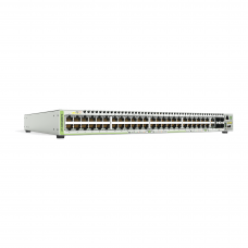 Switch PoE+ Stackeable Capa 3, 48 puertos 10/100/1000 Mbps + 2 puertos SFP Combo + 2 puertos SFP+ 10 G Stacking, 370 W