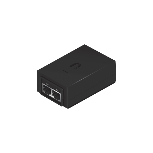 Adaptador PoE Ubiquiti de 48VDC, 0.5A puerto Gigabit