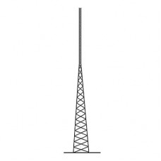 Torre Autosoportada Tubular ROHN de 24 metros Linea SSV HEAVY DUTY.