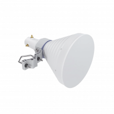 Antena Sectorial Simétrica Starter Horn de 30º, 5150 - 5950 MHz, ganancia de 18 dBi, conexión directa con radios IS-5AC, PS-5AC y IS-M5, conexión RP-SMA