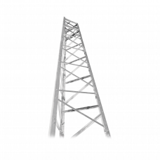 Torre Autosoportada de 64 ft (19.5m) Titan T200 Galvanizada (incluye anclaje).