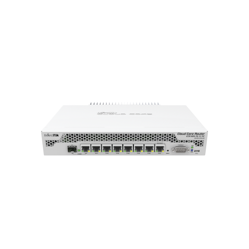 Cloud Core Router, CPU 9 Núcleos, 7 Puertos Gigabit Ethernet, 1 Combo TP/SFP, 1 GB Memoria, Enfriamiento Pasivo