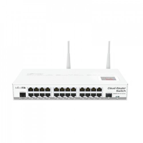 Cloud Router Switch CRS125-24G-1S-2HnD-IN 24 Puertos Gigabit Ethernet, 1 Puerto SFP, 802.11b/g/n