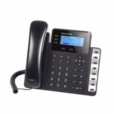 Teléfono IP SMB de 3 Líneas con 3 teclas de función, 8 teclas de extensión BLF y conferencia de 4 vías. PoE