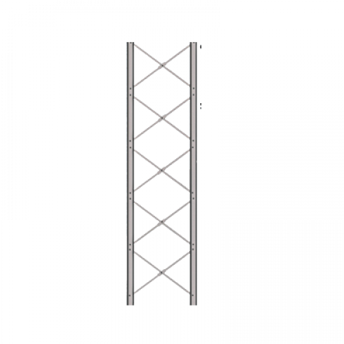 Tramo de Torre Recto para Sección 8 en Torre BX-64 para Aumentar la Altura a 21.95 metros.