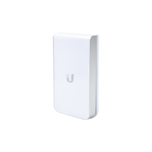 Access Point UniFI doble banda cobertura 180° MIMO 2x2 diseño placa de pared con dos puertos adicionales, hasta 100 usuarios Wi-Fi